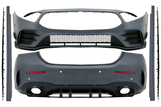 Komplettes Bodykit Passend Für Mercedes A-Klasse V177 Limousine 4 Türen (2018-Up) A35 Design KITT