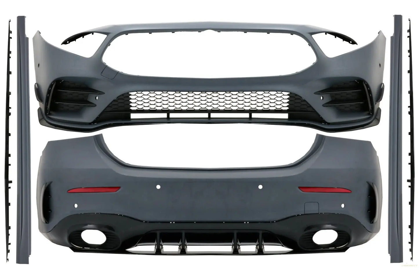 Komplettes Bodykit Passend Für Mercedes A-Klasse V177 Limousine 4 Türen (2018-Up) A35 Design KITT