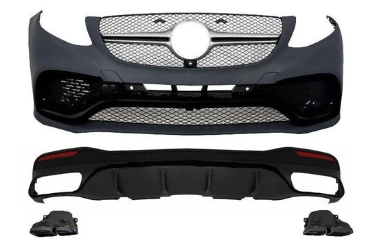 Komplettes Bodykit Passend Für Mercedes GLE W166 SUV (2015-2018) KITT Specials