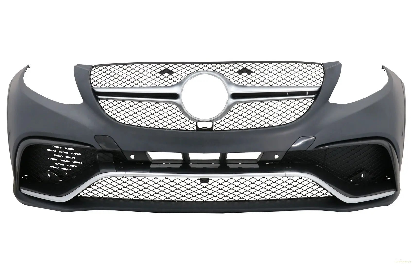 Komplettes Bodykit Passend Für Mercedes GLE W166 SUV (2015-2018) Schwarz Verchromt KITT