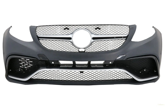 Komplettes Bodykit Passend Für Mercedes GLE W166 SUV (2015-2018) Schwarz Verchromt KITT