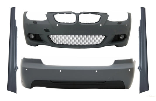 Komplettes Karosserie-Kit Passend Für BMW 3er E92 E93 (2006-2009) Nicht-LCI Coupé Cabrio M Design Einzelauslass Für Doppelauspuff KITT