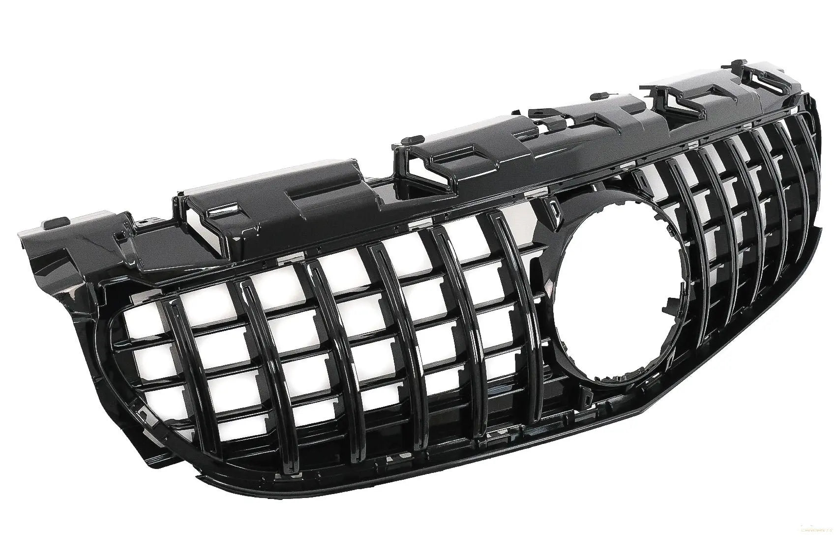 Kühlergrill Passend Für MercedeS SLC-Klasse R172 Facelift (2016-2019) GT-R Panamericana Design Piano Black KITT EU