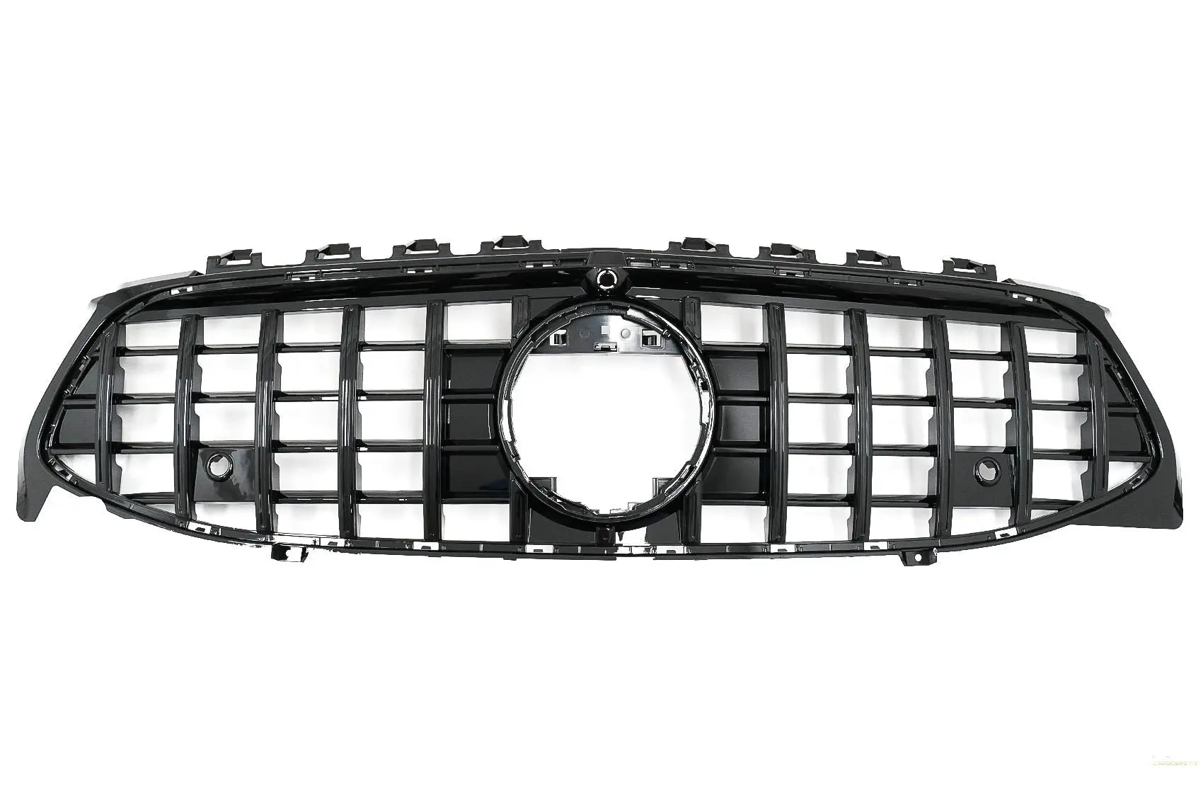 Kühlergrill Passend Für Mercedes CLA X118 C118 (2019-Up) GT-R Panamericana Design Piano Black KITT