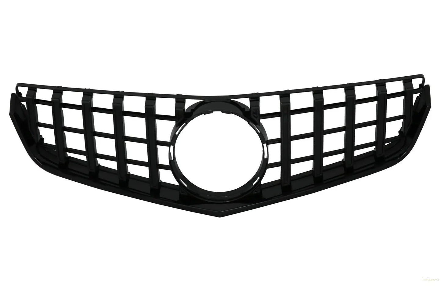 Kühlergrill Passend Für Mercedes E-Klasse C207 W207 A207 Vorfacelift (2009-2012) Coupe Cabrio GTR Look Schwarz KITT