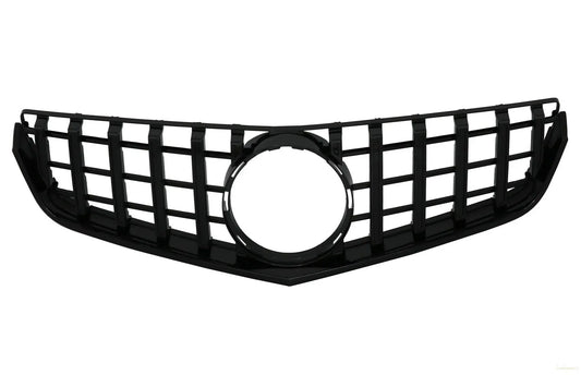 Kühlergrill Passend Für Mercedes E-Klasse C207 W207 A207 Vorfacelift (2009-2012) Coupe Cabrio GTR Look Schwarz KITT
