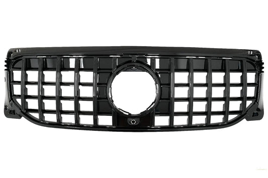 Kühlergrill Passend Für Mercedes GLB-Klasse X247 (2019-Up) GT-R Panamericana Design Piano Black KITT