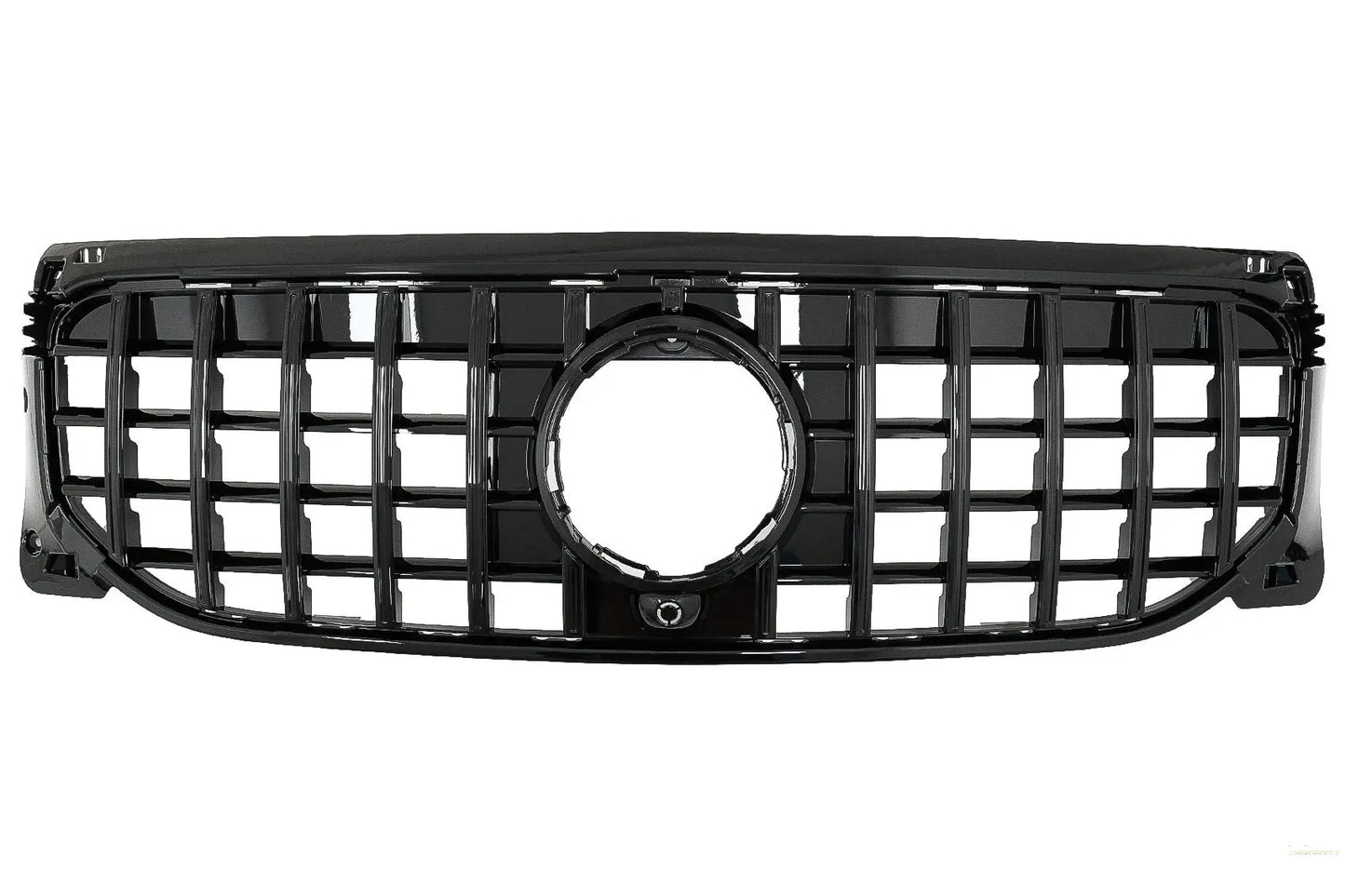 Kühlergrill Passend Für Mercedes GLB-Klasse X247 (2019-Up) GT-R Panamericana Design Piano Black KITT