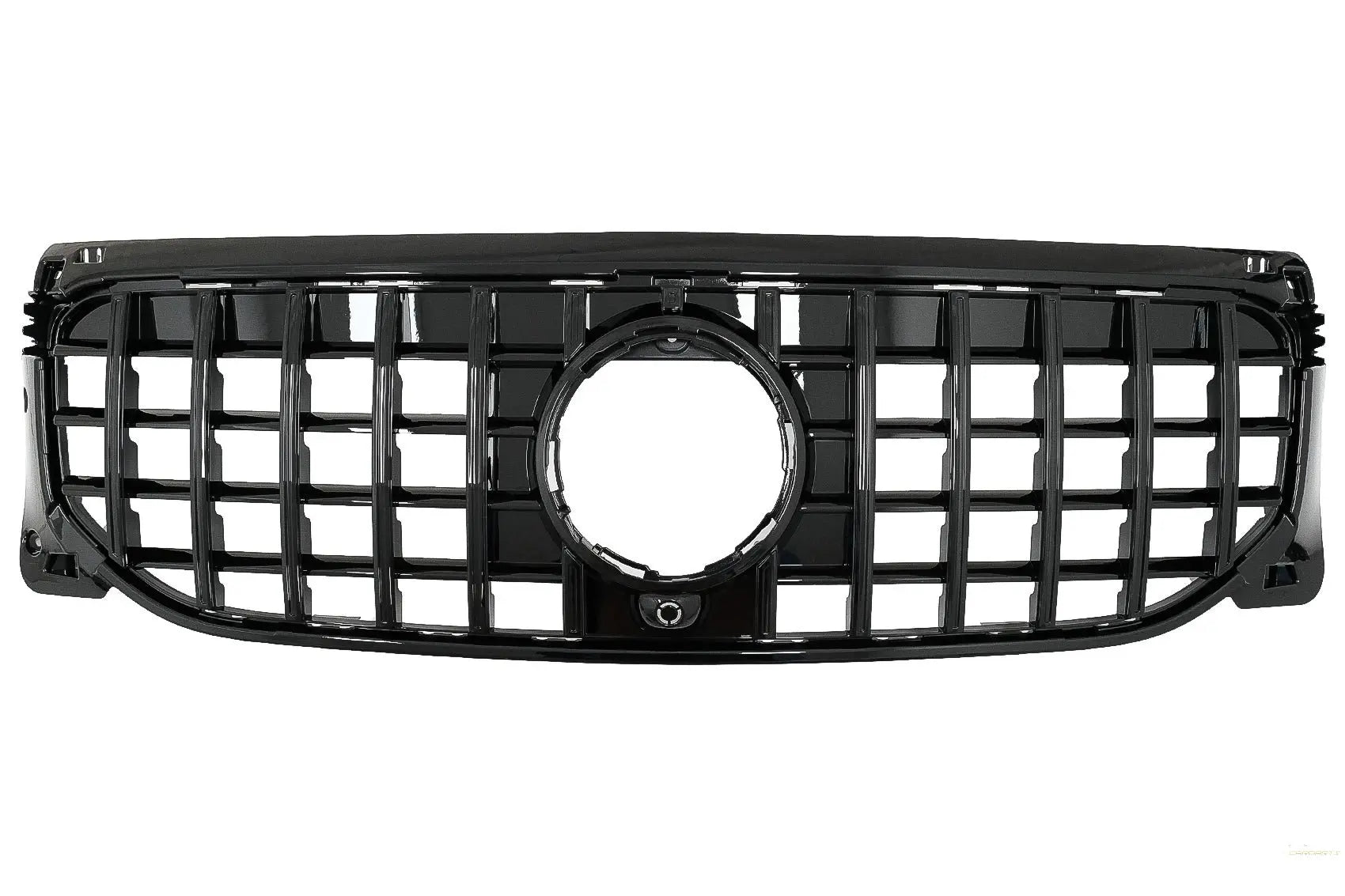 Kühlergrill Passend Für Mercedes GLB-Klasse X247 (2019-Up) GT-R Panamericana Design Piano Black KITT