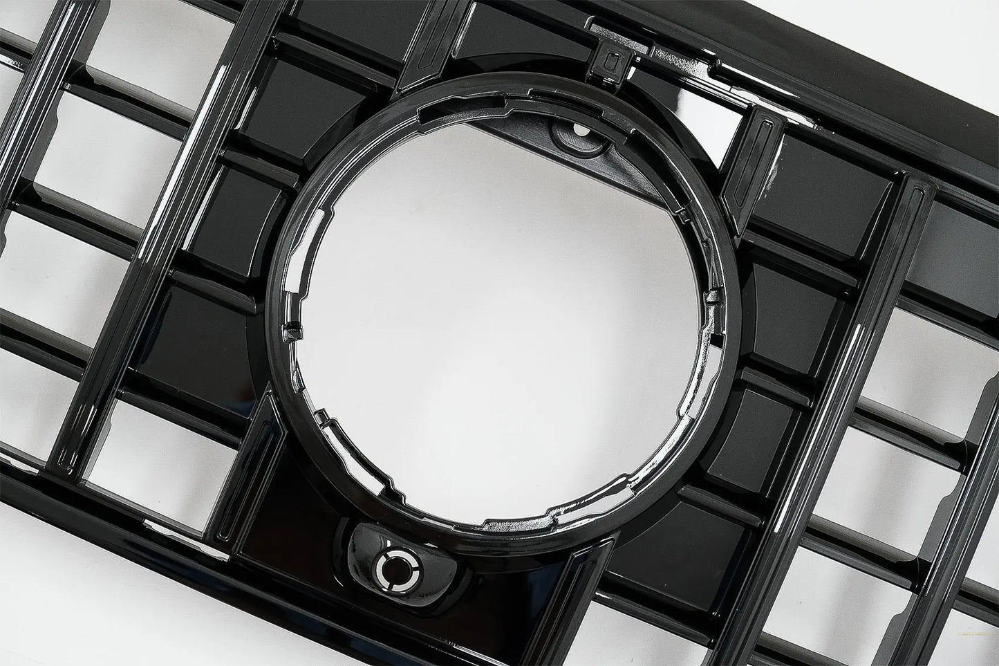 Kühlergrill Passend Für Mercedes GLB-Klasse X247 (2019-Up) GT-R Panamericana Design Piano Black KITT