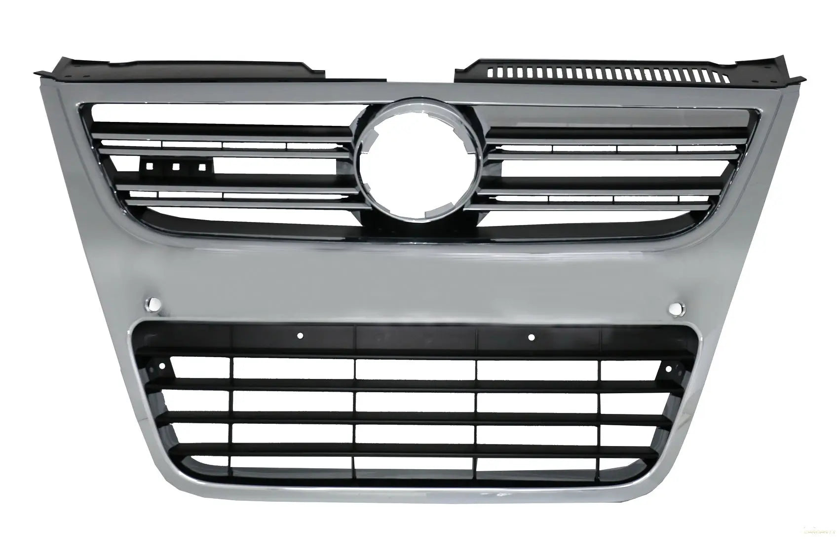Kühlergrill Passend Für VW Passat 3C (2007-2010) Vollchrom Nur Für R36 Oem Stoßstange Mit PDC KITT Specials