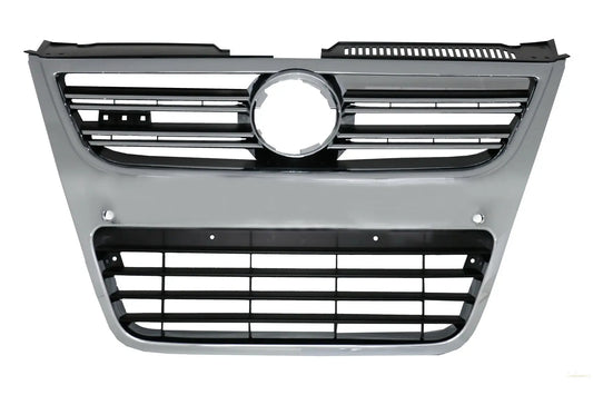 Kühlergrill Passend Für VW Passat 3C (2007-2010) Vollchrom Nur Für R36 Oem Stoßstange Mit PDC KITT Specials