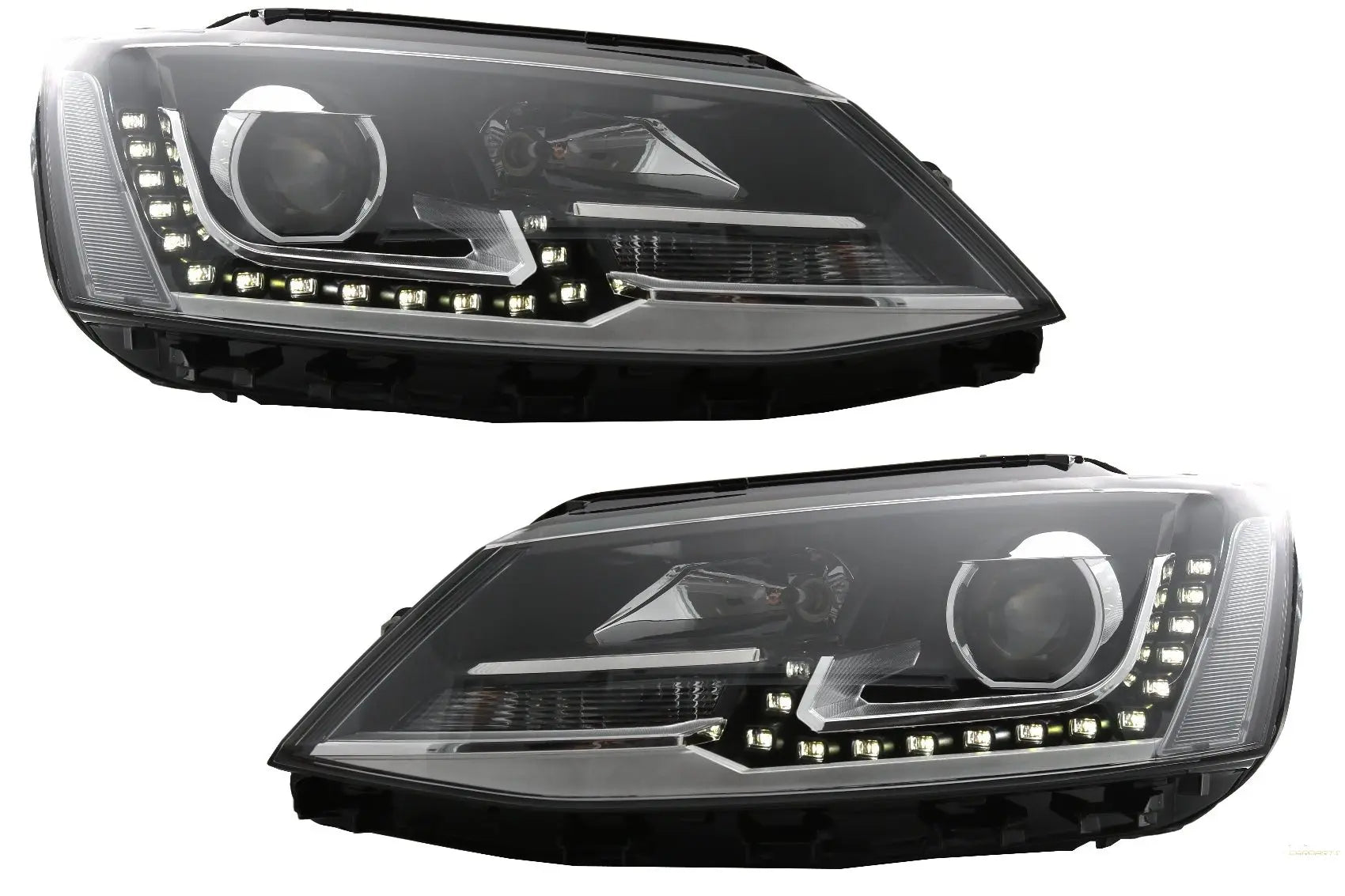 LED-Drl-Projektorscheinwerfer Für VW Jetta Mk6 VI (2011-2017) GTI-Design KITT