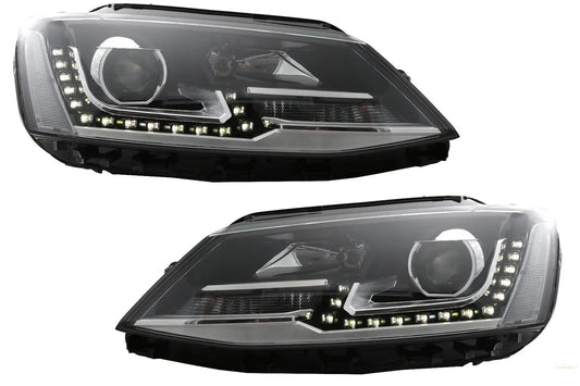 LED-Drl-Projektorscheinwerfer Für VW Jetta Mk6 VI (2011-2017) GTI-Design KITT