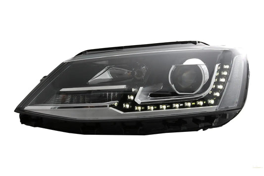 LED-Drl-Projektorscheinwerfer Für VW Jetta Mk6 VI (2011-2017) GTI-Design KITT