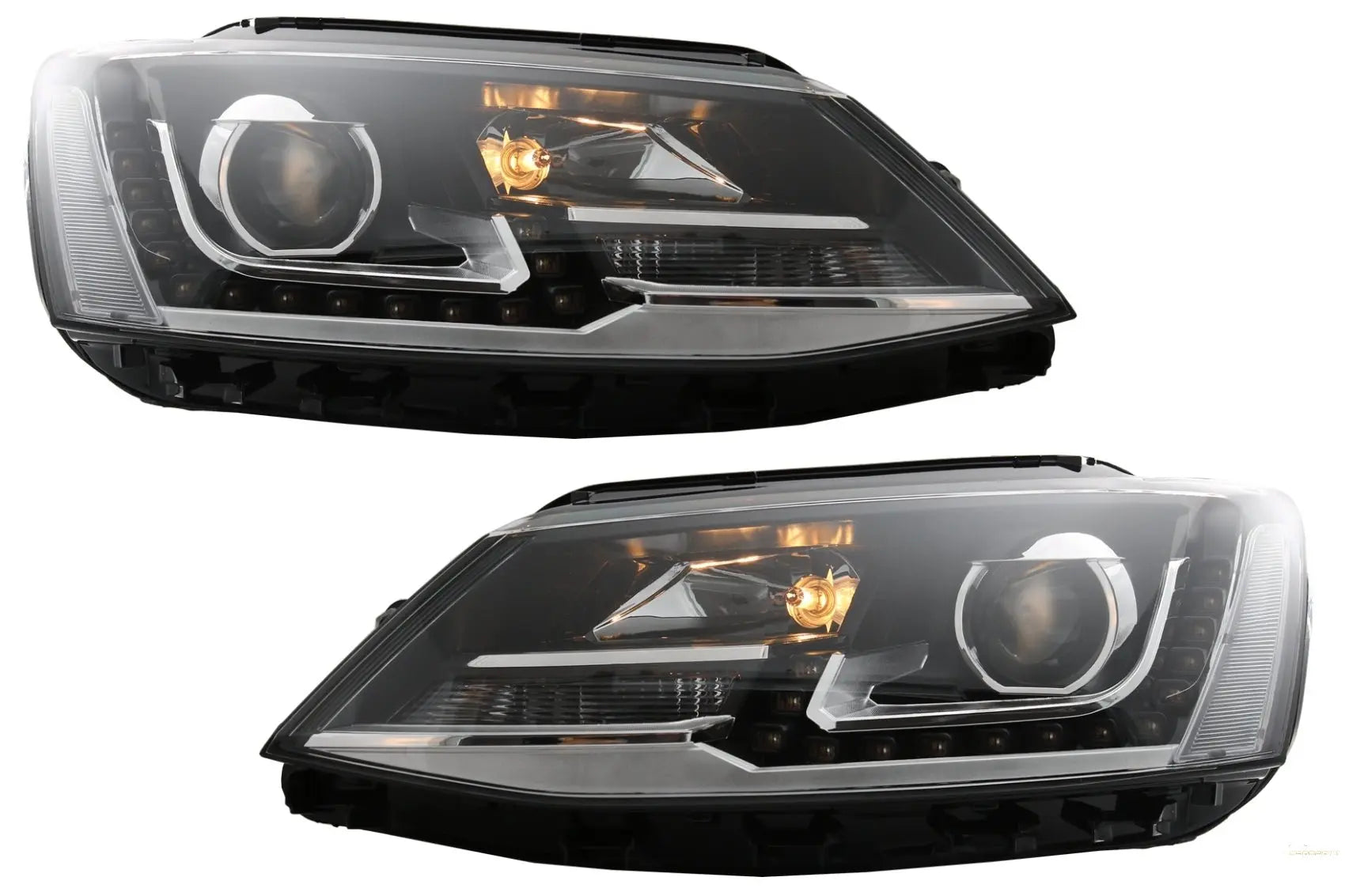 LED-Drl-Projektorscheinwerfer Für VW Jetta Mk6 VI (2011-2017) GTI-Design KITT