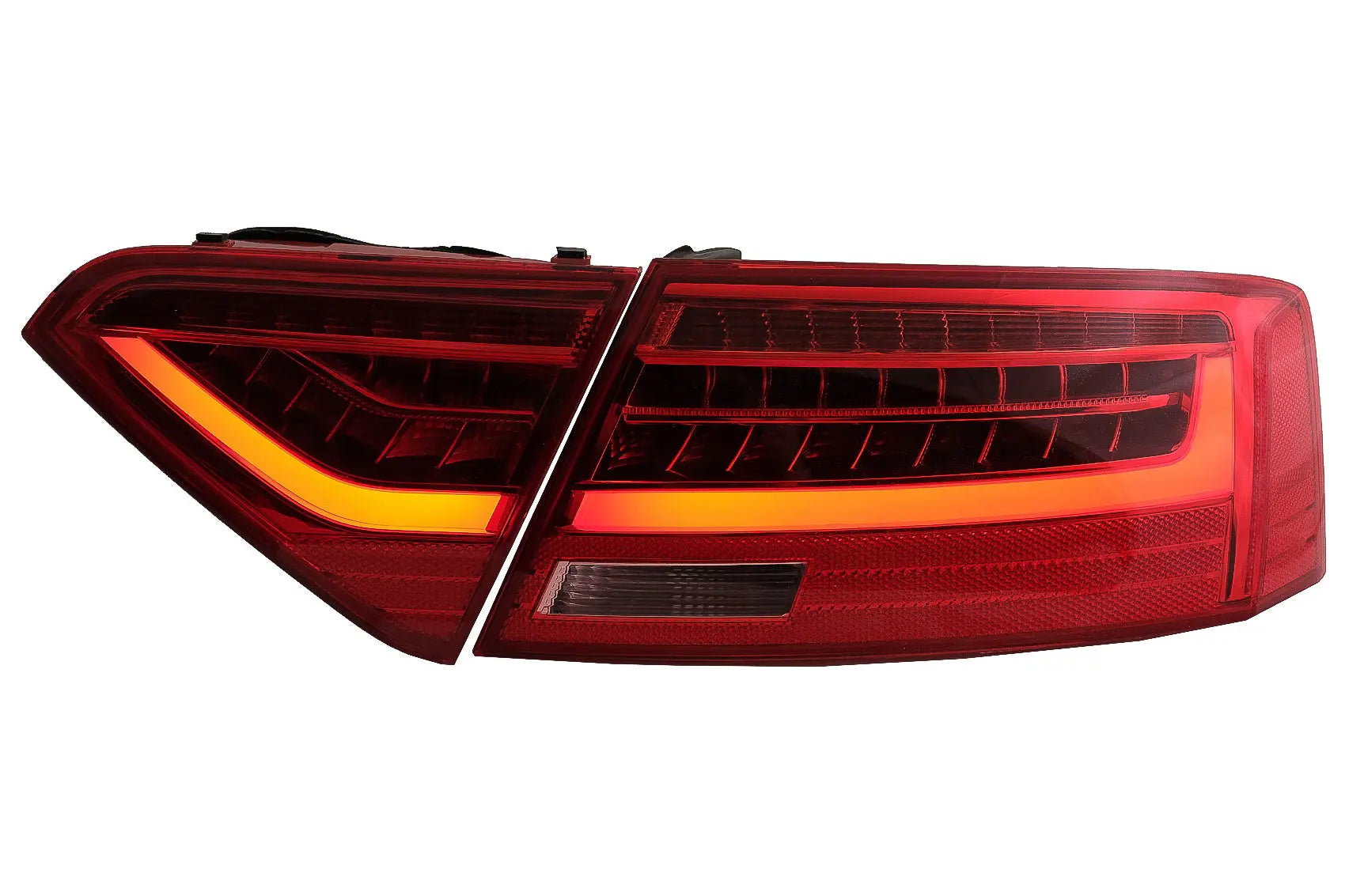 LED Rückleuchten Passend Für Audi A5 8T Coupé Cabrio Sportback (2007-2011) Dynamisches Sequentielles Blinklicht KITT Specials