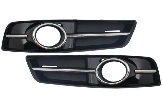 Nebelscheinwerferabdeckungen Seitengitter Passend Für Audi A3 Facelift (8P1) (2008-2012) S3 Sline Design KITT