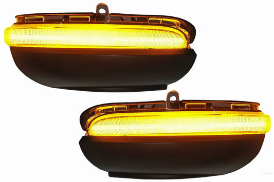 Osram Dynamische Voll-LED-Spiegelblinker LEDdriving Dmi Passend Für VW Golf VI (10.2008-08.2012) Touran I (05.2010-05.2015) Weiß Osram