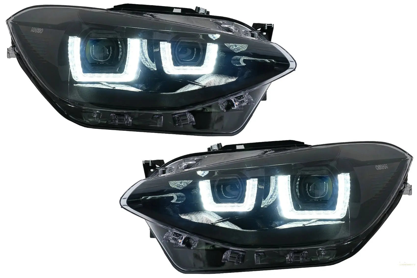 Osram LEDdriving Voll-LED-Scheinwerfer Passend Für BMW 1er F20 F21 (06.2011-03.2015) Schwarz Osram