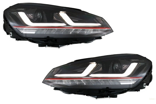 Osram Voll-LED-Scheinwerfer LEDdriving Geeignet Für VW Golf 7 VII 12-17 Rot GTI Upgrade Für Xenon & Halogen Tagfahrlicht Autos Osram