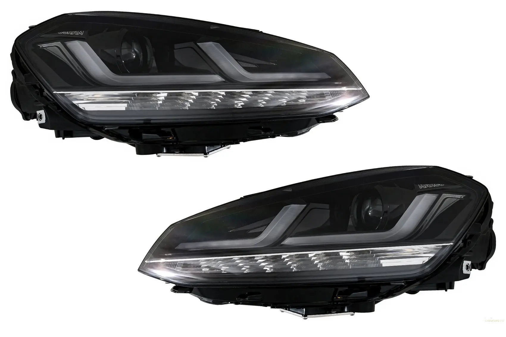 Osram Voll-LED-Scheinwerfer LEDdriving Passend Für VW Golf 7 VII (2012-2017) Schwarz Upgrade Für Halogen Osram