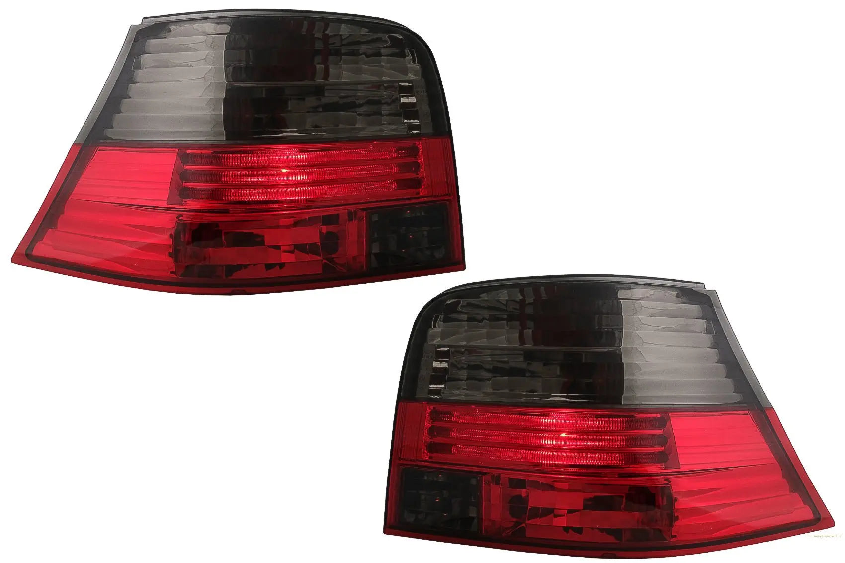 Rückleuchten Passend Für VW Golf 4 Iv (1997-2004) Rauchrot KITT Lightning