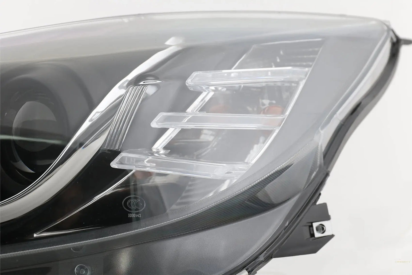 Scheinwerfer Passend Für Opel Insignia (2009) LED Drl Tagfahrlicht Schwarz KITT Lightning