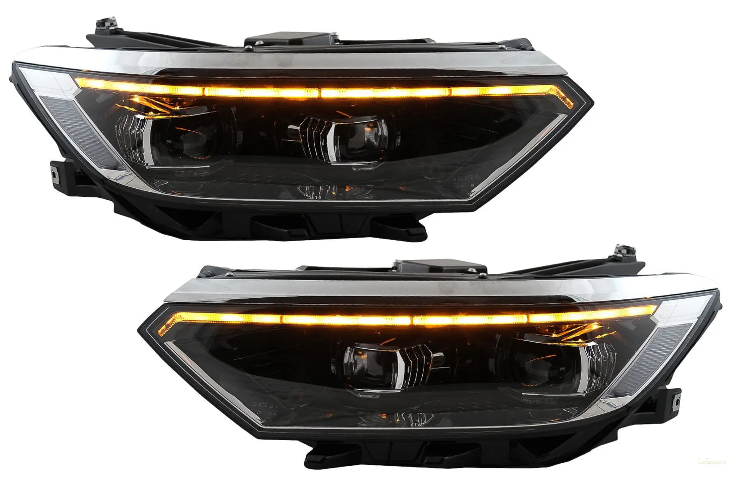 Scheinwerfer Passend Für VW Passat B8 3G Facelift (2016-2019) LED 2020 Look Mit Sequentiellen Dynamischen Blinkern KITT