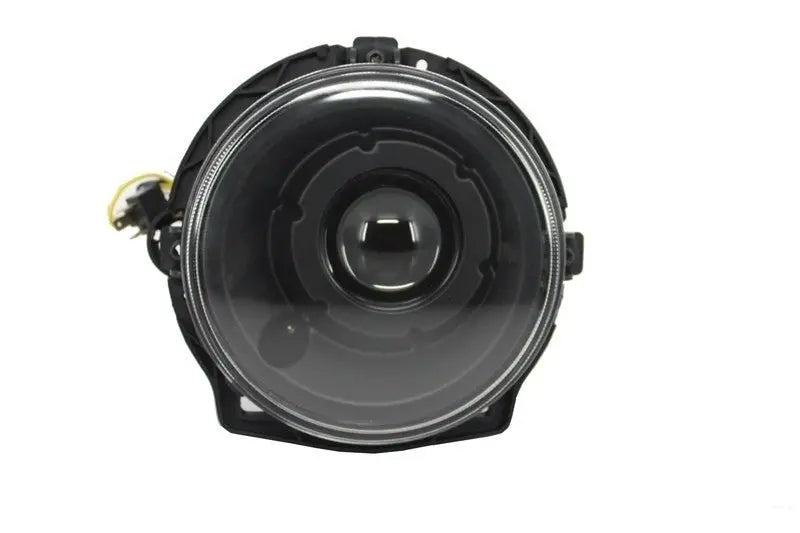 Scheinwerfer Schwarz Bi-Xenon Look Mit Abdeckungen Weiß LED Tagfahrlicht Passend Für Mercedes G-Klasse W463 (1989-2012) G65 Design KITT