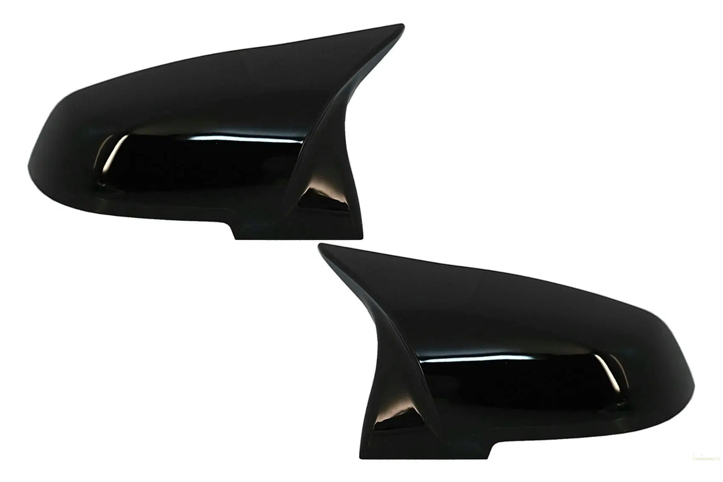 Spiegelkappen Passend Für BMW 1/2/3/4 Serie F20 F21 F22 F23 F30 F31 F32 F33 F36 Schwarz Glänzend KITT Specials