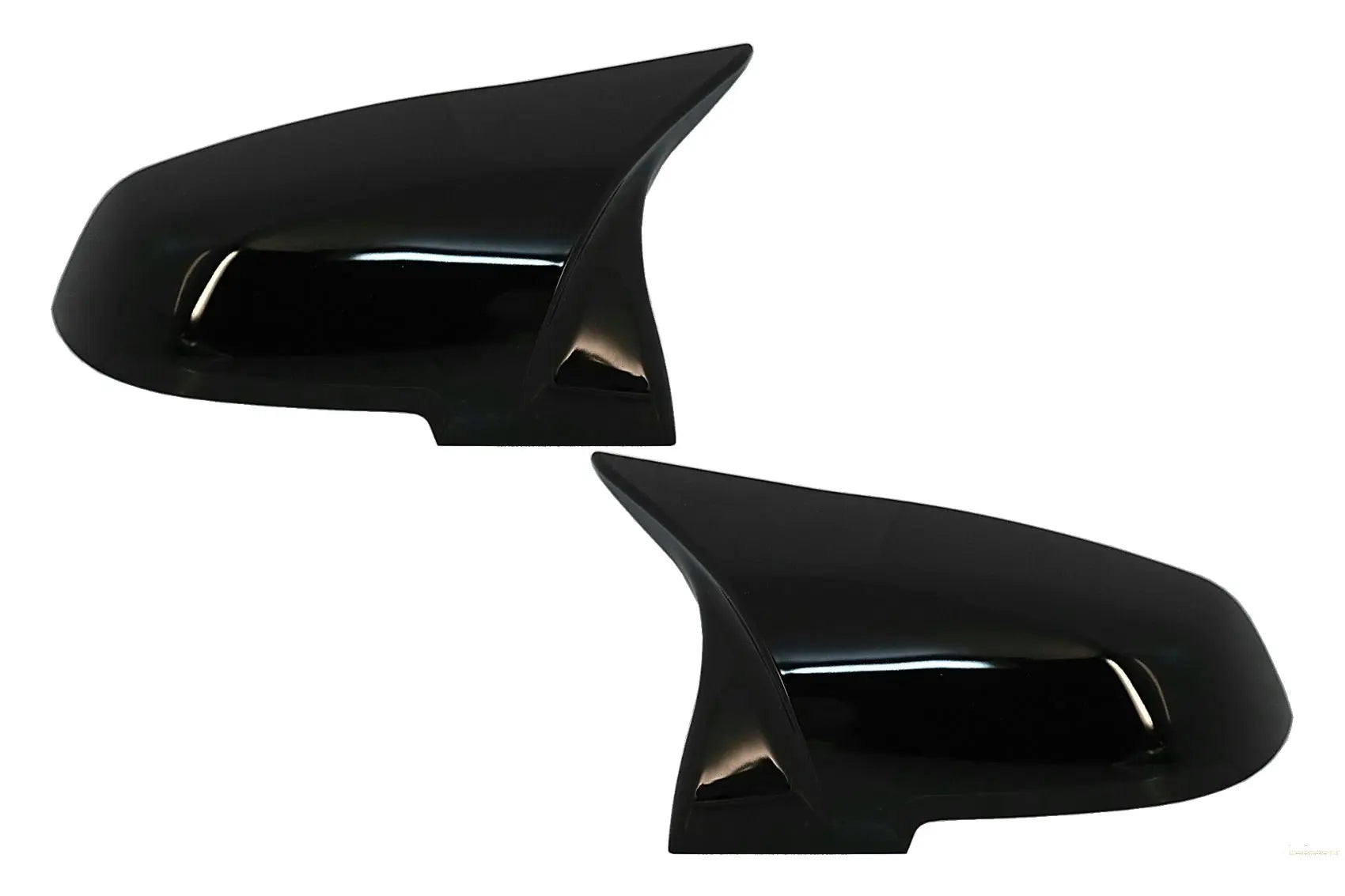 Spiegelkappen Passend Für BMW 1/2/3/4 Serie F20 F21 F22 F23 F30 F31 F32 F33 F36 Schwarz Glänzend KITT Specials