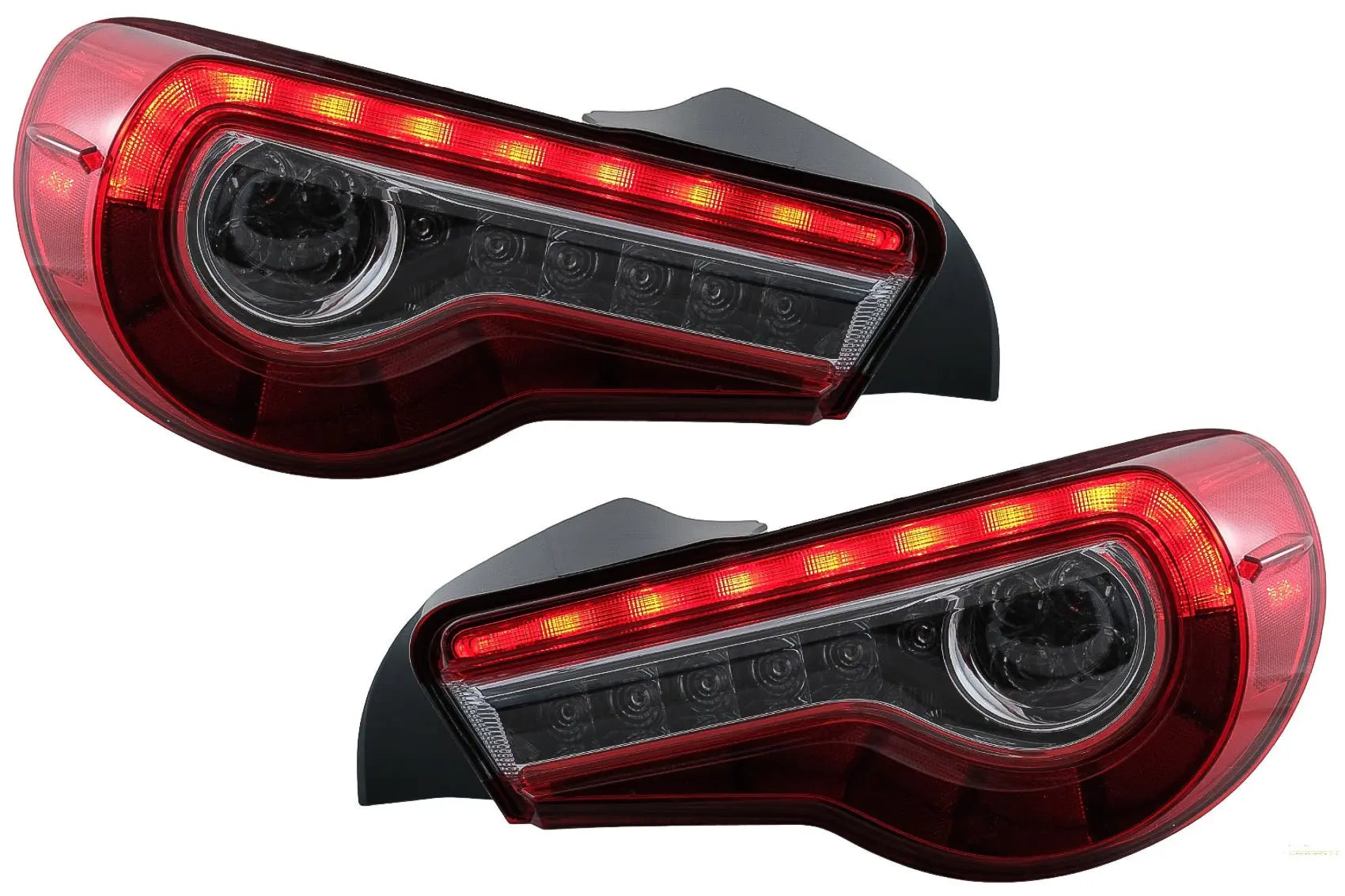 Voll-LED-Rückleuchten Passend Für Toyota 86 (2012-2019) Subaru Brz (2012-2018) Scion Fr-S (2013-2016) Mit Sequentiellen Dynamischen Blinkern KITT