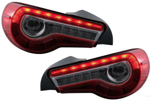 Voll-LED-Rückleuchten Passend Für Toyota 86 (2012-2019) Subaru Brz (2012-2018) Scion Fr-S (2013-2016) Mit Sequentiellen Dynamischen Blinkern KITT