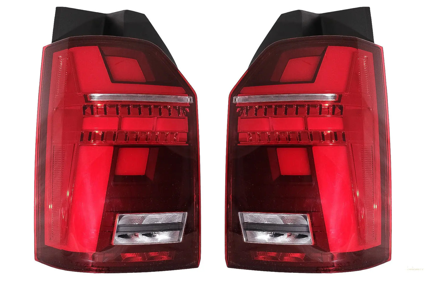 Voll-LED-Rückleuchten Passend Für VW Transporter T6 (2015-2020) Dynamisches Sequentielles Blinklicht KITT