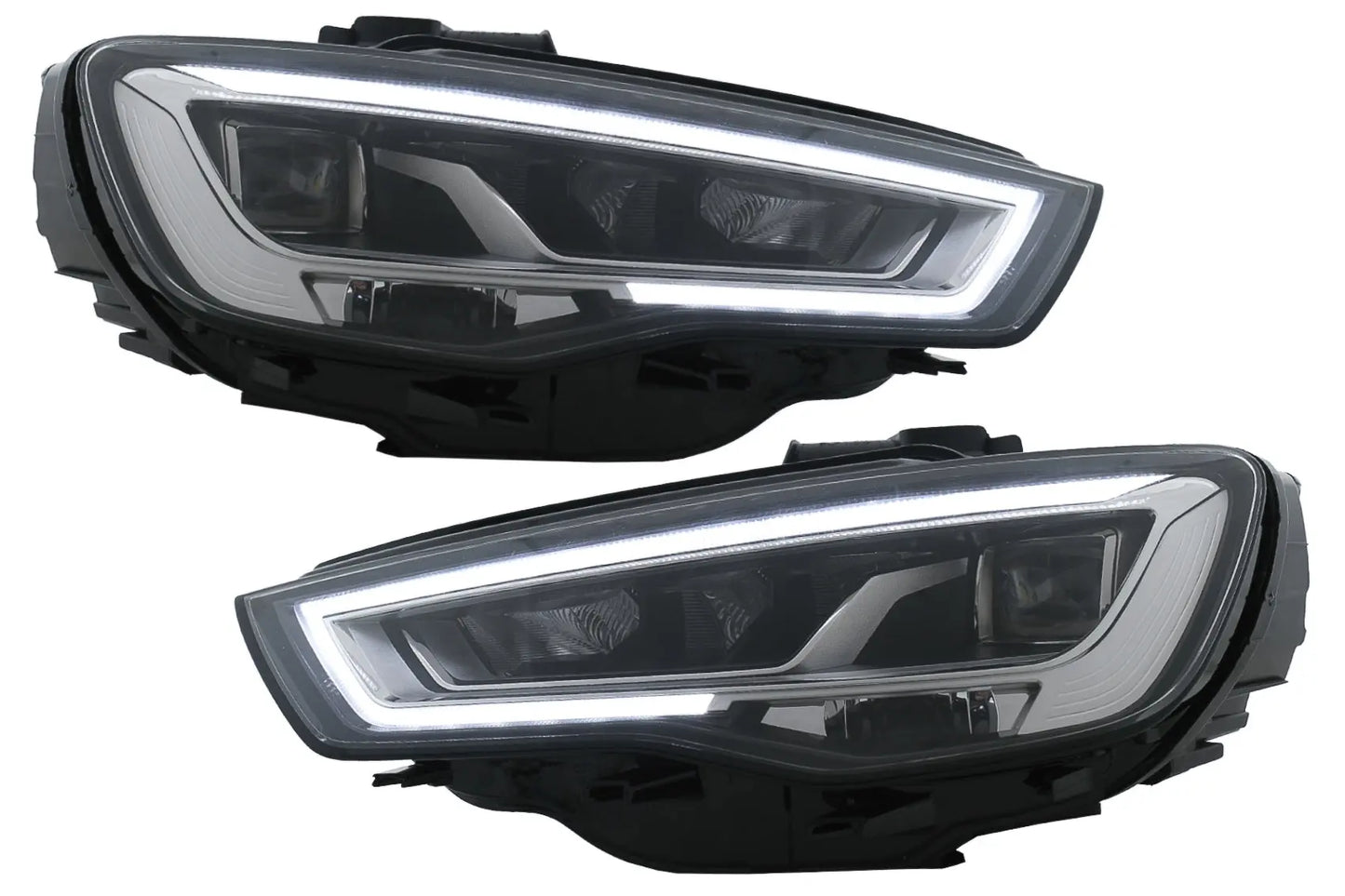 Voll-LED-Scheinwerfer Geeignet Für Audi A3 8V Vorfacelift (2013-2016) Upgrade Für Xenon Mit Sequentiellen Dynamischen Blinkern KITT Specials