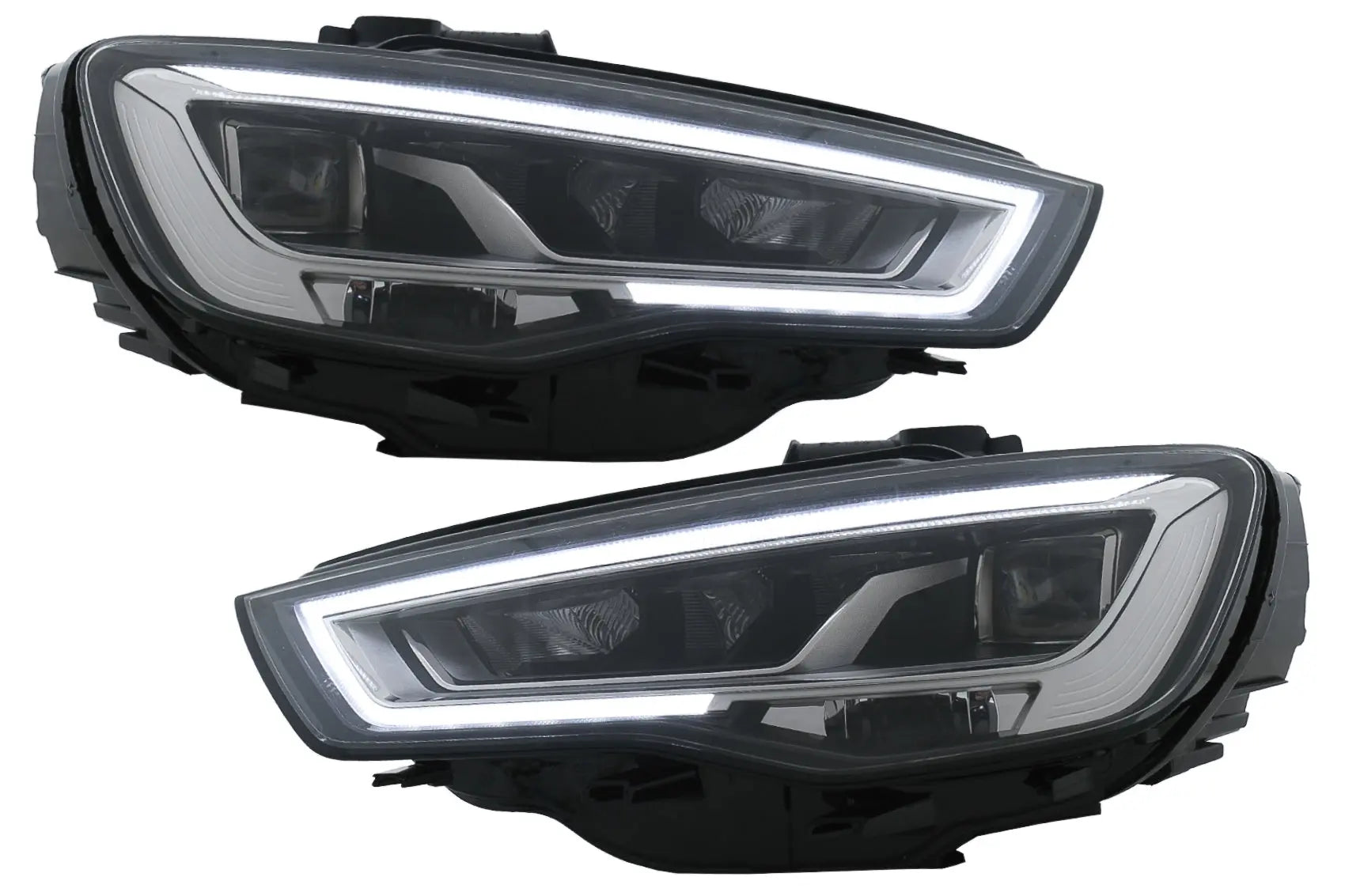 Voll-LED-Scheinwerfer Geeignet Für Audi A3 8V Vorfacelift (2013-2016) Upgrade Für Xenon Mit Sequentiellen Dynamischen Blinkern KITT Specials