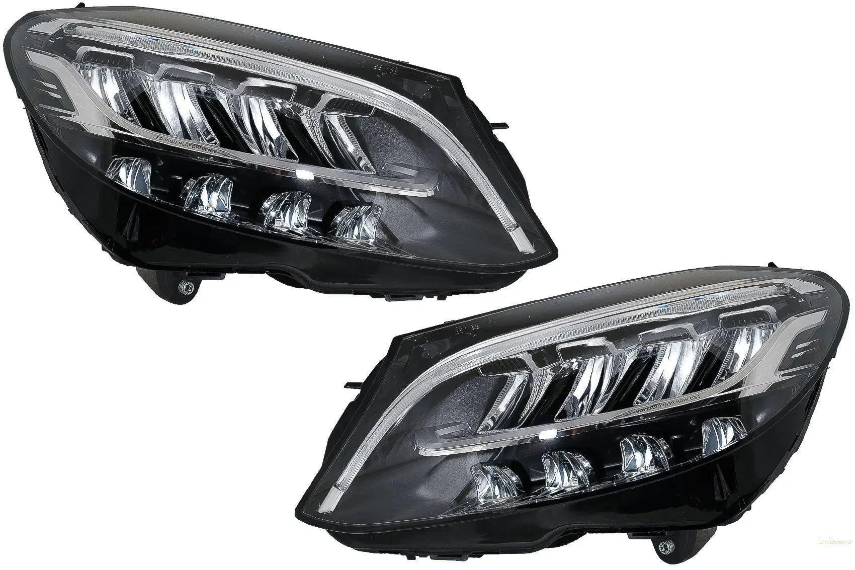 Voll-LED-Scheinwerfer Passend Für Mercedes C-Klasse W205 S205 (2019-Up) LHD KITT Specials
