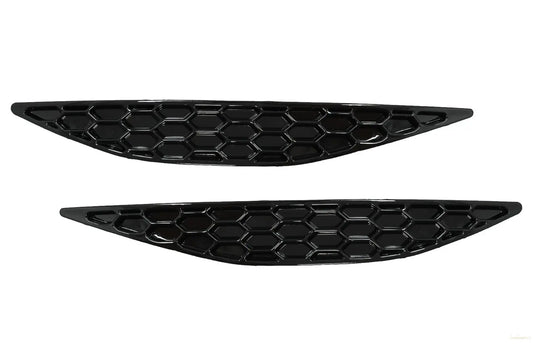 Waben-Heckstoßstangen-Reflektorabdeckung Passend Für VW Golf 7 GTI Fließheck 5g (2013-2017) KITT