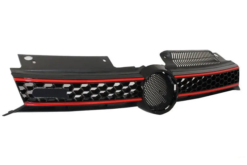 Zentralgrill Frontgrill Passend Für VW Golf 6 VI (2008-2012) GTI-Design KITT Specials