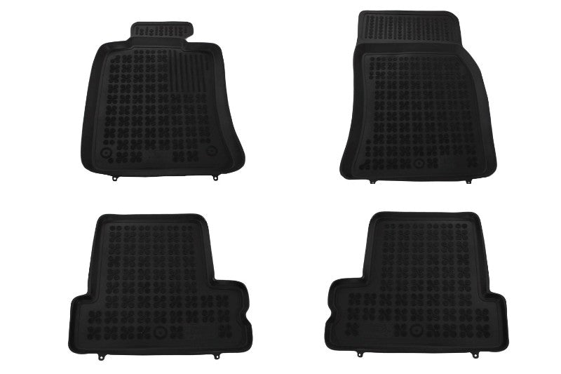 Fußmatten Gummimatten Schwarz für MINI One Cooper I II 01-13 R50 R52 R53 R56 R57- CarPartsTuning